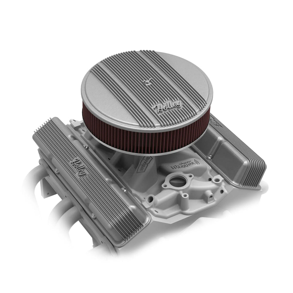 HOLLEY AIR CLNR, FINNED, W/ 14X3 PREMIUM