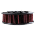 BOWTIE AIR CLNR,FINNED,14X4 PREM BLK