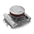 14 x 3 Air Cleaner Finned Bowtie Polished