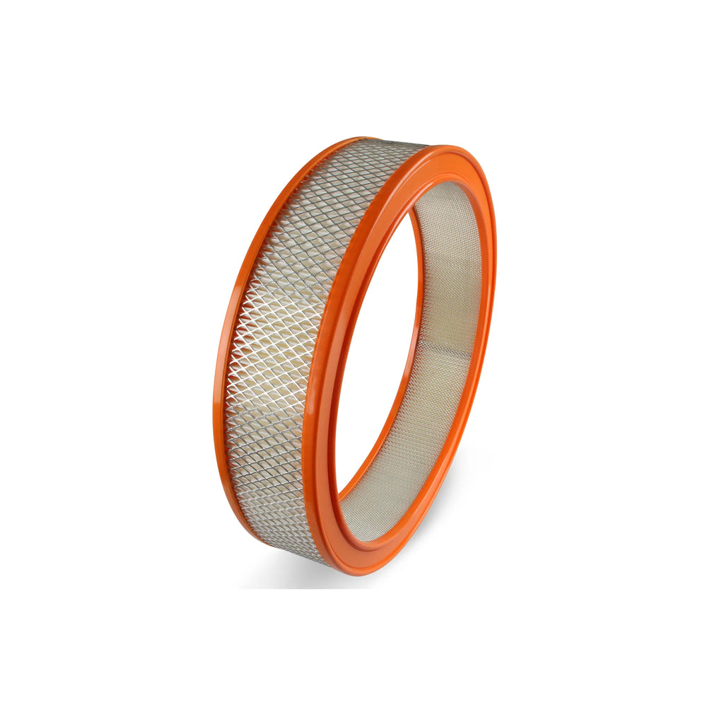 14X3 PAPER AIR FILTER W/ORANGE RUBBER RI