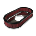 HOLLEY OVAL AIR CLNR,FINNED,3 INCH PREM