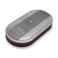 HOLLEY OVAL AIR CLNR,FINNED,3 INCH PREM