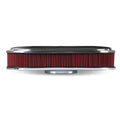 HOLLEY OVAL AIR CLNR,FINNED,3 INCH PREM