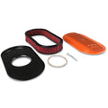 HOLLEY OVAL AIR CLNR,FINNED,3 INCH PREM