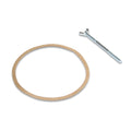 HOLLEY OVAL AIR CLNR,FINNED,3 INCH PREM