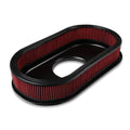 HOLLEY OVAL AIR CLNR,FINNED,3 INCH PREM