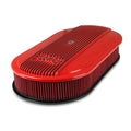HOLLEY OVAL AIR CLNR,FINNED,3 INCH PREM