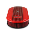 HOLLEY OVAL AIR CLNR,FINNED,3 INCH PREM