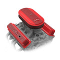 HOLLEY OVAL AIR CLNR,FINNED,3 INCH PREM