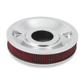 4150 DROP-BASE AIR CLEANER CHR W/ GAUZE