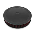 4150 DROP-BASE AIR CLEANER BLK W/ GAUZE