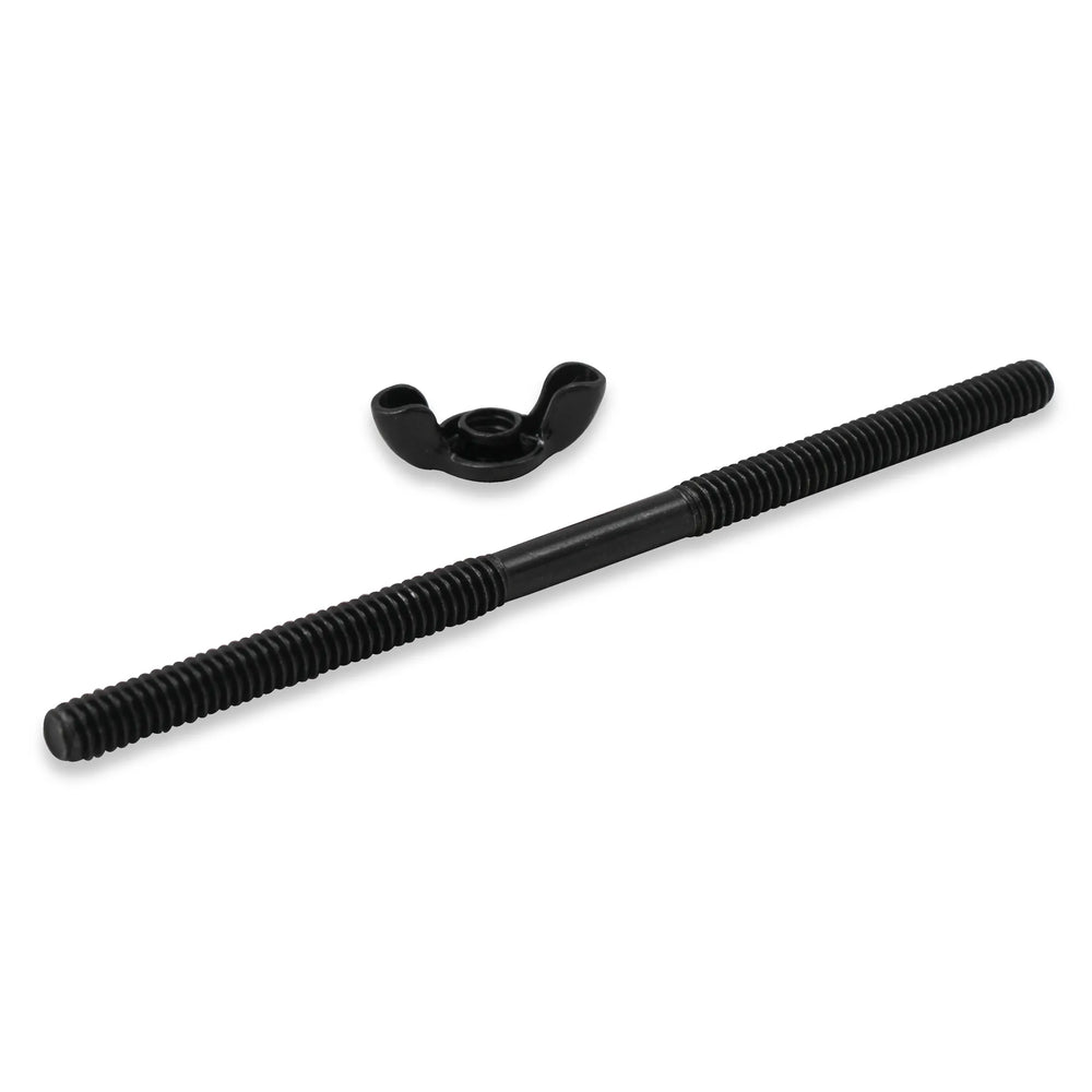 4150 DROP-BASE AIR CLEANER BLK W/ GAUZE