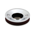 4500 DROP-BASE AIR CLEANER CHR W/ GAUZE