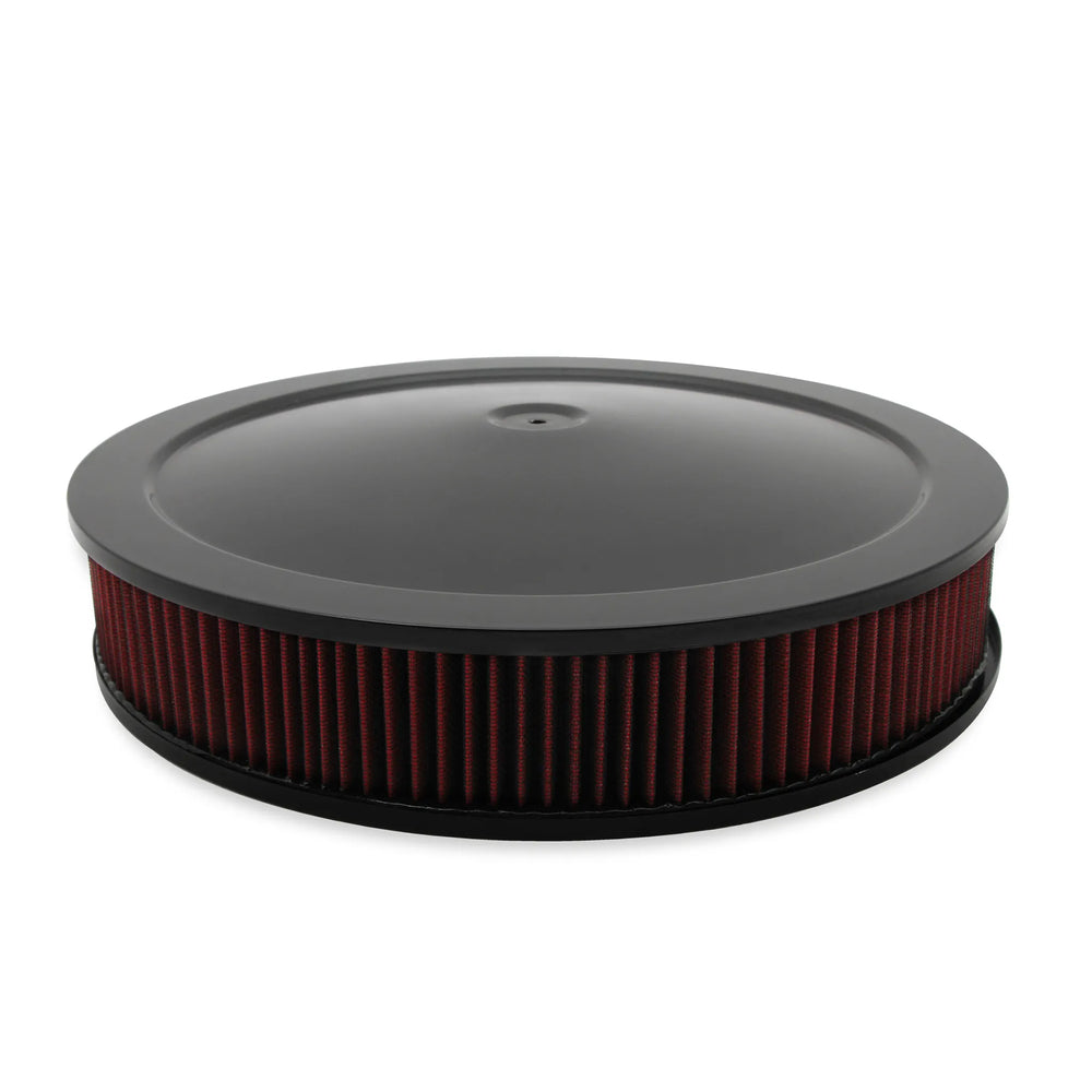 4500 DROP-BASE AIR CLEANER BLK W/ GAUZE