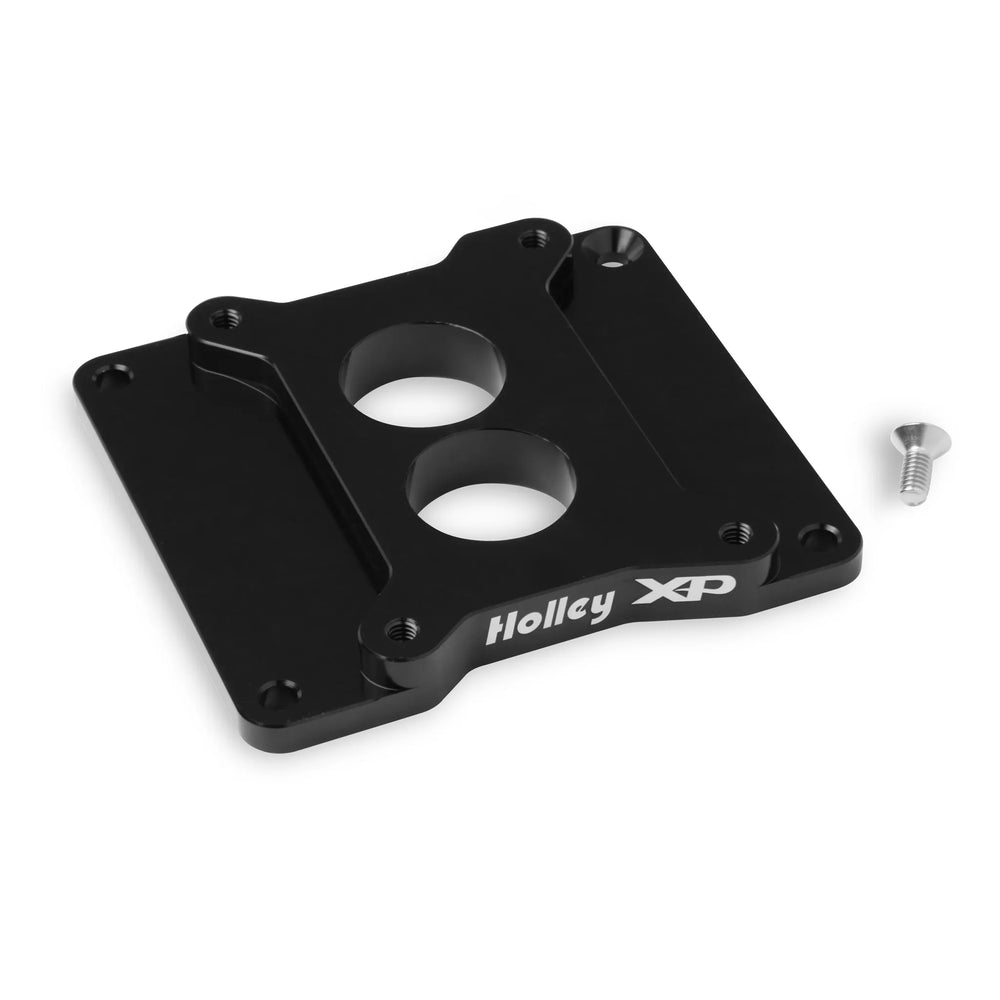 2BBL XP CARB ADAPTER - BLACK
