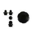 POWER STEERING REMOTE RESERVOIR POLISHED ALUMINUM