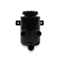 POWER STEERING REMOTE RESERVOIR BLACK ALUMINUM