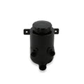 POWER STEERING REMOTE RESERVOIR BLACK ALUMINUM