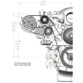 LS A/C BRCKT KIT PASS SIDE WRKS W/SANDEN