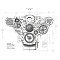 COMP HI ACC BKT KIT, LS/LT, W/SD5-NATURA