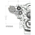 COMP HI PASS BKT KIT, LS/LT, W/SD5-NATUR