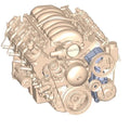 LO ACC DRV BRKT KIT, LS, W/O AC-POLISHED