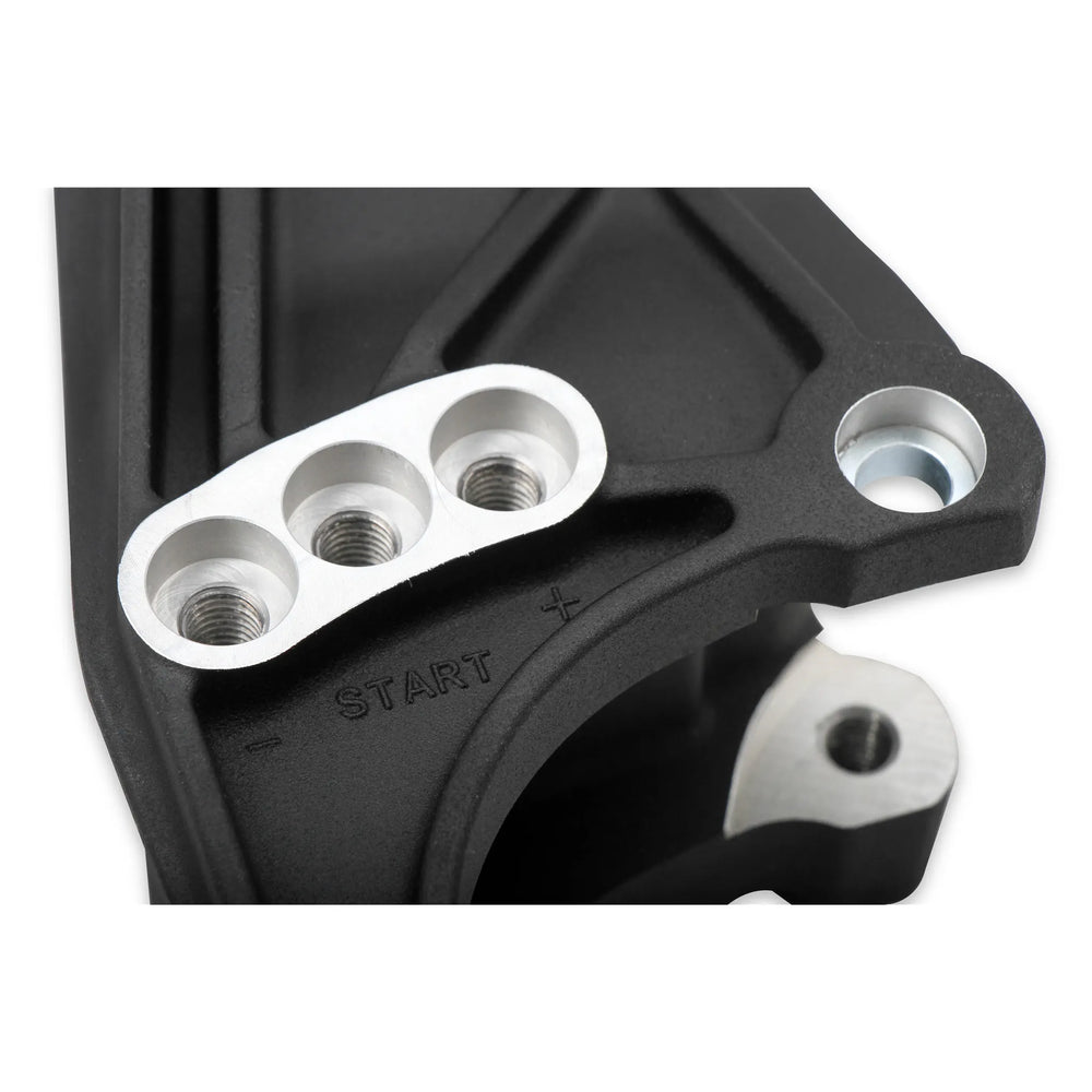 COMP LO ACC DRV BKT KIT, LS, W/O A/C-BLA