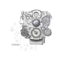 COMP LO PASS A/C BKT KIT, LS, W/SD7-BLAC