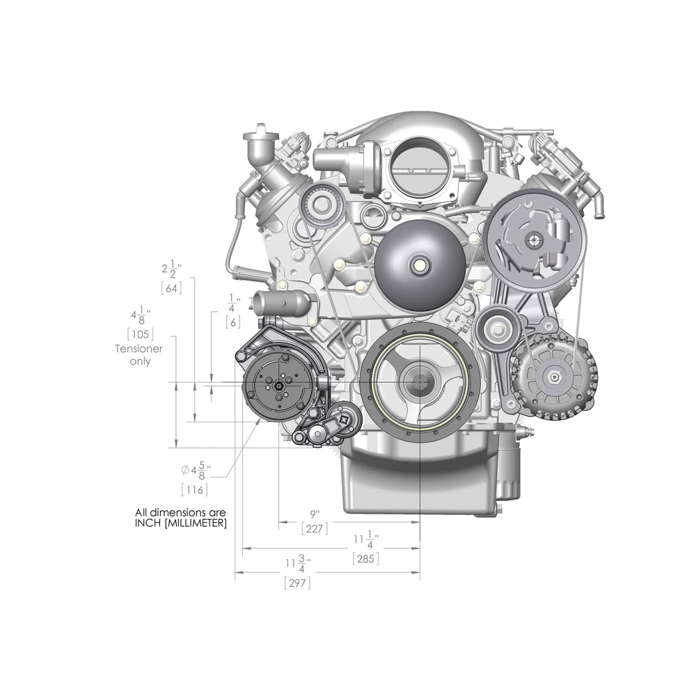 COMPLETE LOW ACC DRV SYS W/PSP ALT & AC