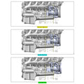 COMP LO PASS A/C BKT KIT, LS, W/SD7-BLAC