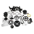 GM LS Mid Mount Complete Accessory Kit - Black
