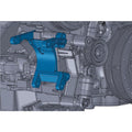 LTS LT4 DRY SUMP A/C BRKT CLEAR FINISH D
