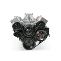 BBC Accessory Drive Sys. Mid Mount - Black