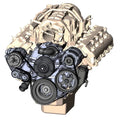 PREMIUM MID MOUNT COMPLETE ACCESSORY SYSTEM NO VVT NATURAL CAST