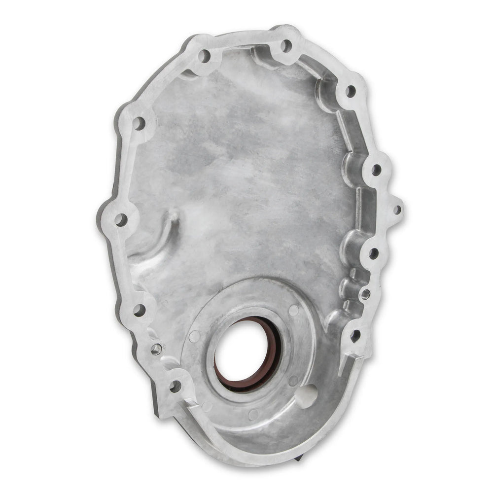 SBC TIMING CHAIN COVER W/CRANK SENSOR