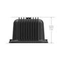 SBC Valve Covers Finned Vintage Series Black