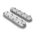 GM LS Tall Valve Cover Set - Natural Cast