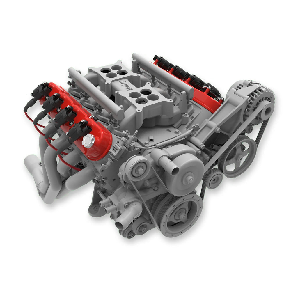 GM LS Tall Valve Cover Set - Gloss Red