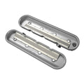 LS VALVE COVERS VINTAGE FINNED POLISHED