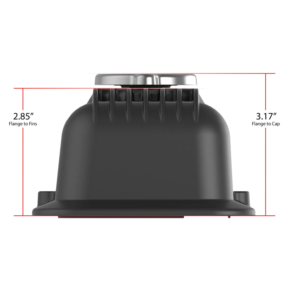 SBC MUSCLE SERIES VALVE COVERS,FINNED,GL