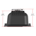 SBC MUSCLE SERIES VALVE COVERS,FINNED,GL