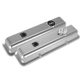 SBC MUSCLE SERIES VALVE COVERS,FINNED,PO