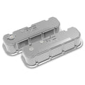 M/T Polished Valve Cover Set - BBC Tall