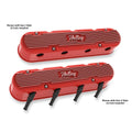 2-PIECE CAST ALUM. V/C, GLOSS RED FINISH