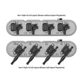 2-PIECE VALVE COVER GM LS CHEVROLET LOGO