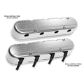 GM LS Valve Cover Set 2-Piece Design Polished