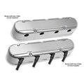 2-PIECE CAST ALUM. V/C, POLISHED FINISH