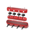 2-PIECE CAST ALUM. V/C,GLOSS RED FINISH