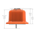 SBC VALVE COVERS CENTER-BOLT FINNED NON-