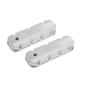 BBC Billet Rail Fab. Alm Valve Covers w/.125 Hole